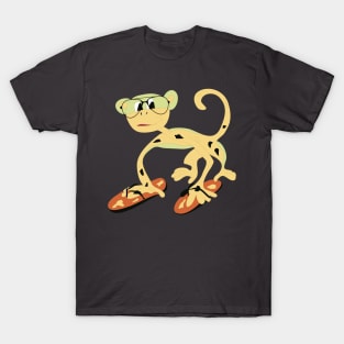 Monkey Found Slipper T-Shirt